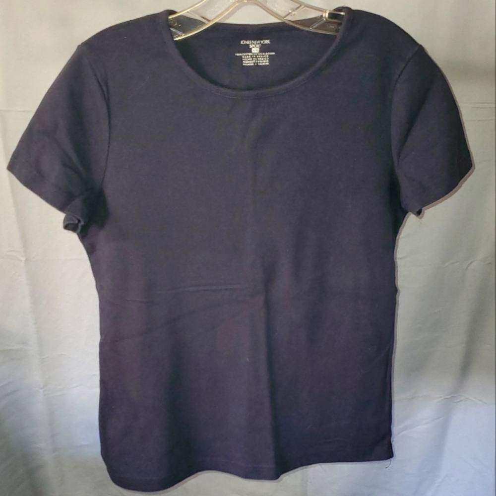 Jones New York Sport Blue T-shirt